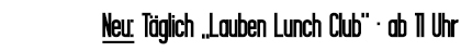 Lauben Lunch Club