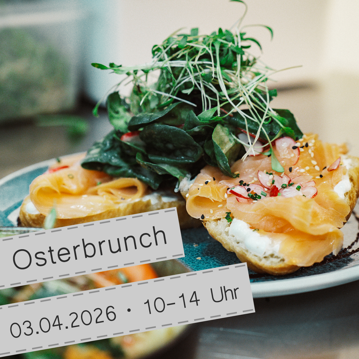 Frühlingsmenü X Osterbrunch \ 03.04.2026 • 10 - 14 Uhr