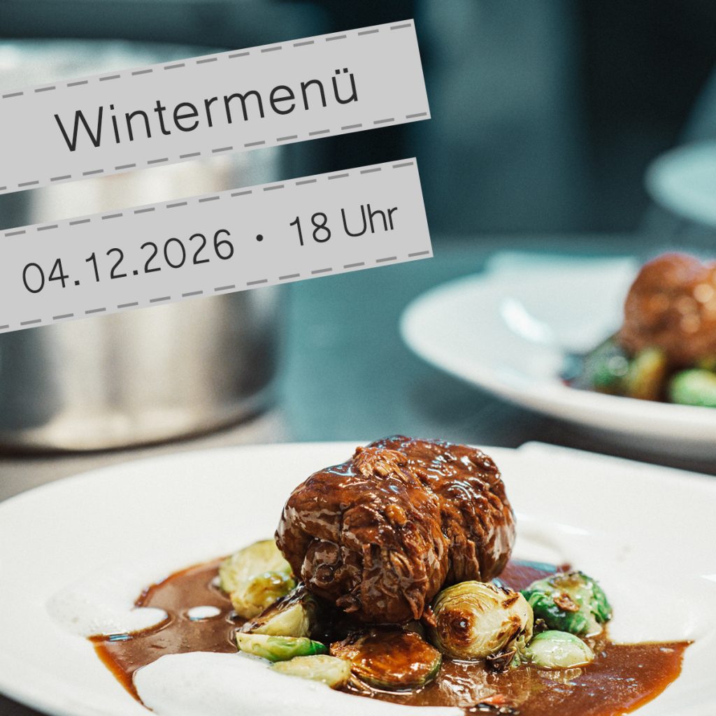 Wintermenü X Winzer \ 04.12.2026 • ab 18 Uhr