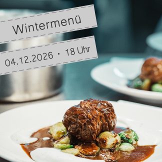 Wintermenü X Winzer \ 04.12.2026 • ab 18 Uhr