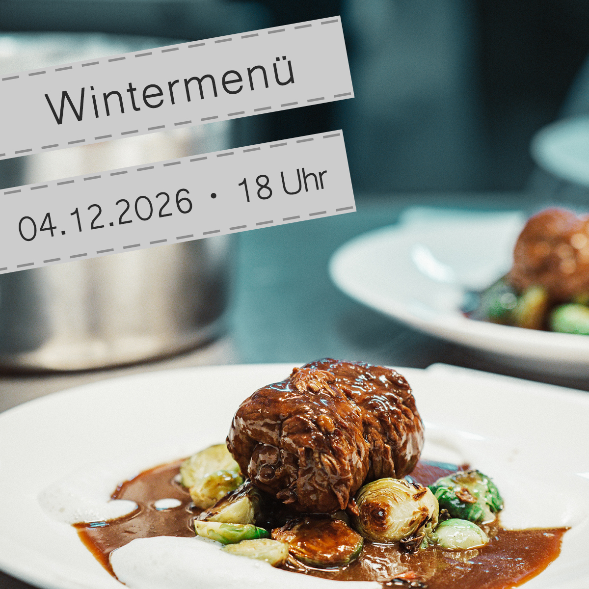 Wintermenü X Winzer \ 04.12.2026 • ab 18 Uhr
